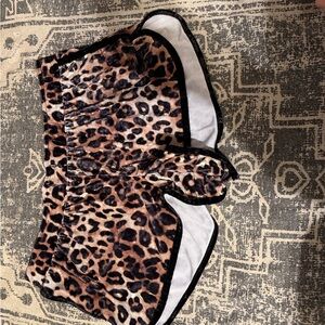PINK Victoria's Secret Leopard Print Shorts